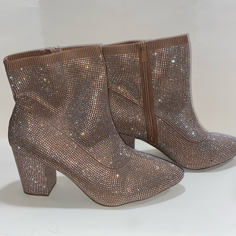 Torrid rhinestone wedge boot